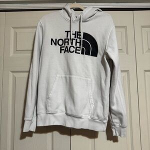 💗5 for $25💗 The North Face White Hoodie with Black Logo